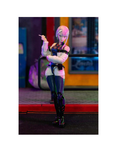 Figura de Acción Jada Toys Lucy Cyberpunk 1:12 14.48 cm