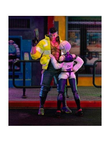 Figura de Acción Jada Toys Lucy Cyberpunk 1:12 14.48 cm