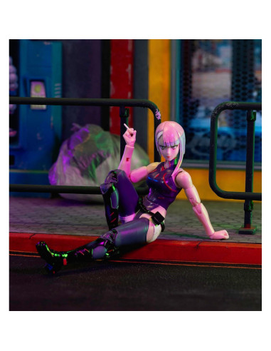 Figura de Acción Jada Toys Lucy Cyberpunk 1:12 14.48 cm