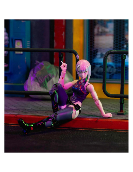 Figura de Acción Jada Toys Lucy Cyberpunk 1:12 14.48 cm Figura de Acción Jada Toys Lucy Cyberpunk 1:12 14.48 cm