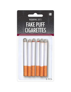 Cigarrillos Puff Falsos TradeMart - 6 unidades - 8,26 cm 2