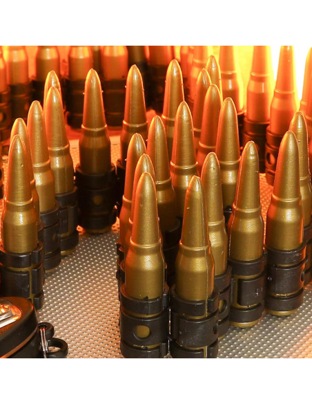 Cinturón de Balas Falsas Skeleteen 152 cm Accesorios Disfraz