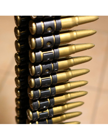 Cinturón de Balas Falsas Skeleteen 152 cm Accesorios Disfraz