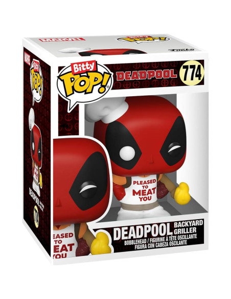 Funko Bitty POP! Deadpool 4-Pack + Figura Misteriosa 2.3 cm