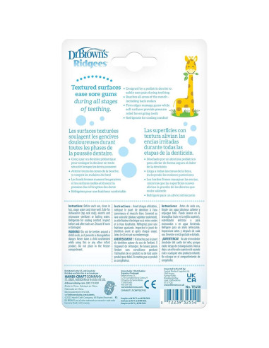 Mordedor Jirafa Dr. Brown's Ridgees para Bebés 3m+ BPA Free