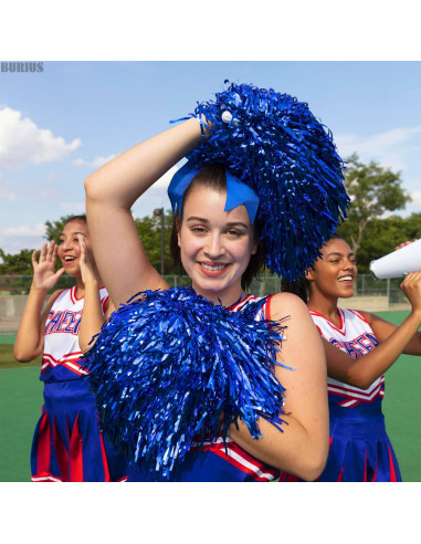 Set de Pompones de Animación BURIUS - 6 Piezas Multicolor 25 cm