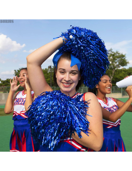 Set de Pompones de Animación BURIUS - 6 Piezas Multicolor 25 cm