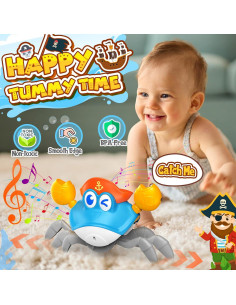 Cangrejo Musical para Gatear HCHILDHOOD 6-12 Meses 2