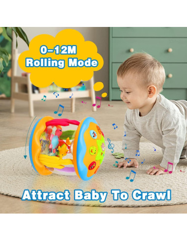 Juguete Musical Oceánico Aboosam 0.51 kg para Bebés 6-18 Meses