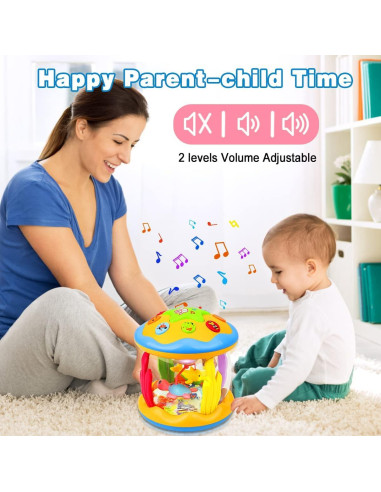 Juguete Musical Oceánico Aboosam 0.51 kg para Bebés 6-18 Meses