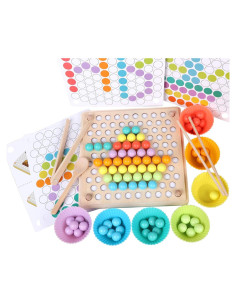 Juego de Clasificación de Colores y Formas QZMTOY - Juguete Montessori