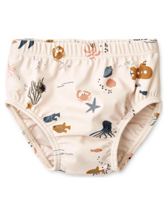 Pañal de natación reutilizable HOMILLE 12-18M Vida Marina