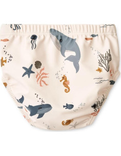 Pañal de natación reutilizable HOMILLE 12-18M Vida Marina 2
