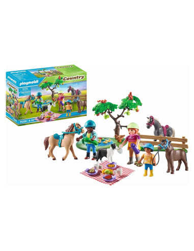 Aventura de Picnic con Caballos Playmobil 71239