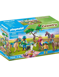 Aventura de Picnic con Caballos Playmobil 71239 2