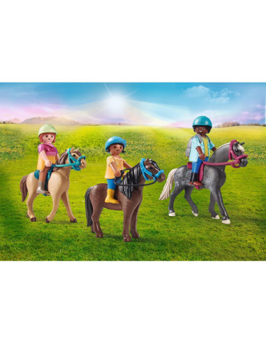 Aventura de Picnic con Caballos Playmobil 71239
