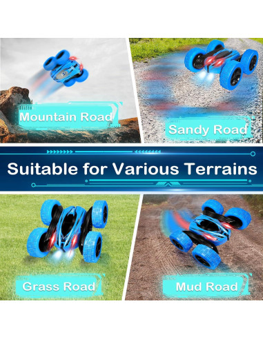 Coche RC FREE TO FLY Acrobático Doble Cara 360 0.64kg