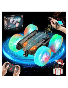 Coche RC Acrobático ENERHAMP 360 Doble Lado LED Música