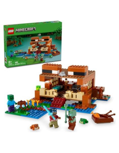 LEGO Minecraft Casa de la Rana 21256 Juguete 400 Piezas