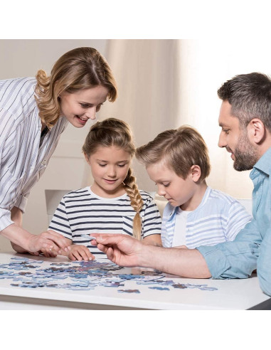 Rompecabezas Redondo 1000 Piezas MaxRenard La Luna 68,4 cm