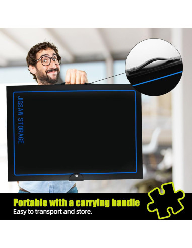 Carpeta de Almacenamiento de Rompecabezas ALL4JIG 20 Piezas