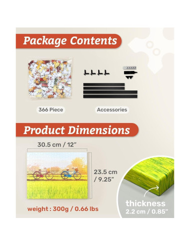 Rompecabezas de Arte PieceRelax Van Gogh 30x23 cm