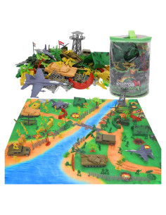 Conjunto de Soldados de Acción de 150 Pcs de deAO - Juguetes Militares para Niños 3+