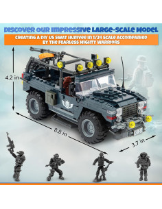 Figuras de Acción Rani Prize Ejército EE. UU. 736 Piezas 2