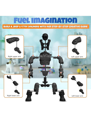 Figuras de Acción Rani Prize Ejército EE. UU. 736 Piezas