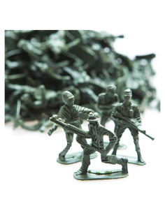 Paquete de 40 Soldados de Juguete Rhode Island Novelty 5 cm