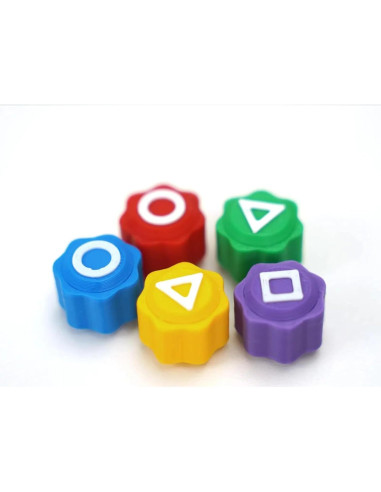 Juego Gonggi Coreano W.Sealet - Set de 3 Jacks con Caja