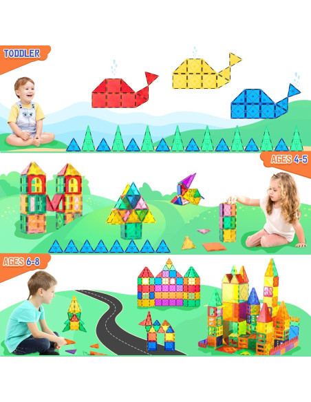 Bloques de Construcción Magnéticos Soyee 32 Piezas 3+ Años