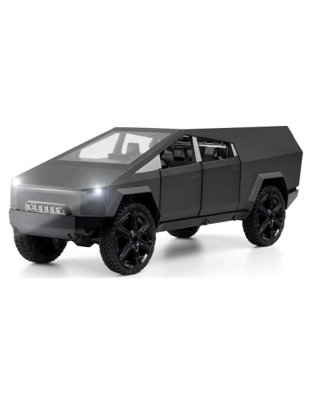 Camión de Juguete Escala 1:24 Fubarbar Gris Oscuro con Sonido Camión de Juguete Escala 1:24 Fubarbar Gris Oscuro con Sonido