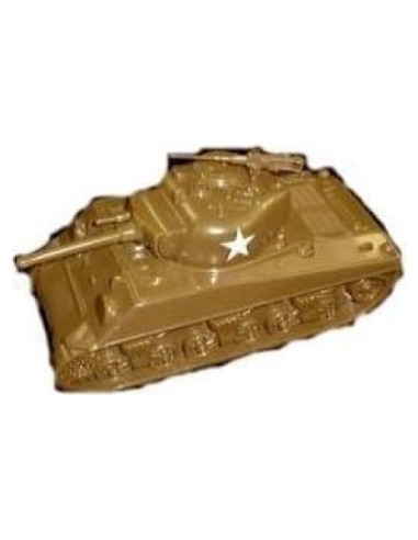 Tanque Sherman WWII 54mm Soldados de Juguete Clásicos