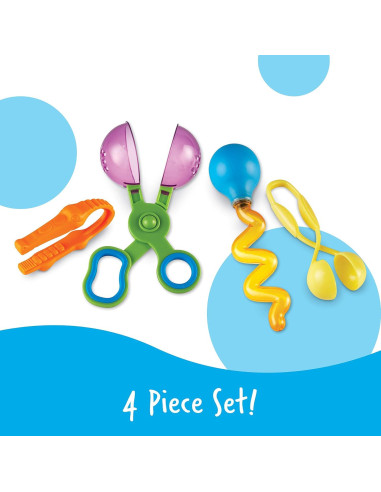 Juego de Herramientas de Motricidad Fina Learning Resources - 4 Piezas