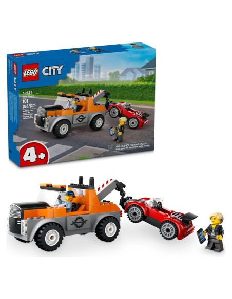 LEGO City Camión de Remolque y Reparación 60435 - 101 Piezas