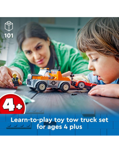 LEGO City Camión de Remolque y Reparación 60435 - 101 Piezas