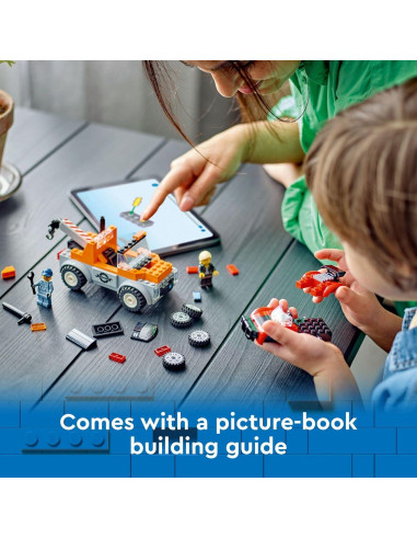 LEGO City Camión de Remolque y Reparación 60435 - 101 Piezas