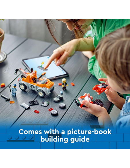 LEGO City Camión de Remolque y Reparación 60435 - 101 Piezas