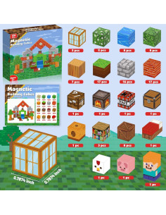 Bloques Magnéticos Goody King 100PCS Juguete STEM 20cm 2