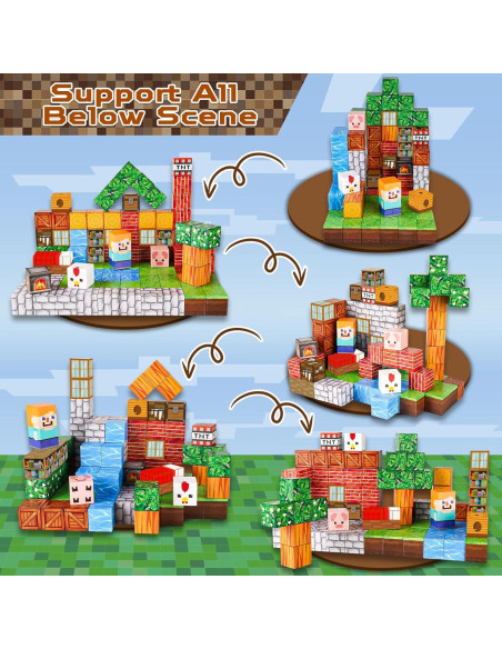 Bloques Magnéticos Goody King 100PCS Juguete STEM 20cm