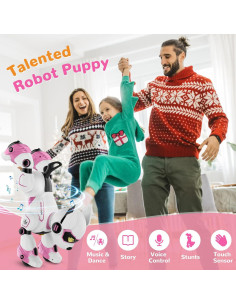 Perro Robot Interactivo Programable GUANGDONG 24x14x16cm 2