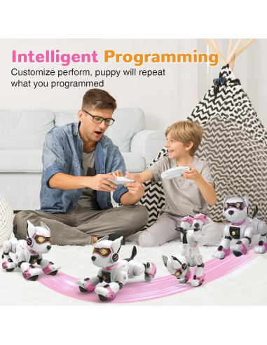 Perro Robot Interactivo Programable GUANGDONG 24x14x16cm