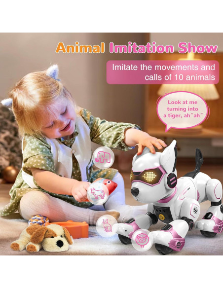 Perro Robot Interactivo Programable GUANGDONG 24x14x16cm Perro Robot Interactivo Programable GUANGDONG 24x14x16cm