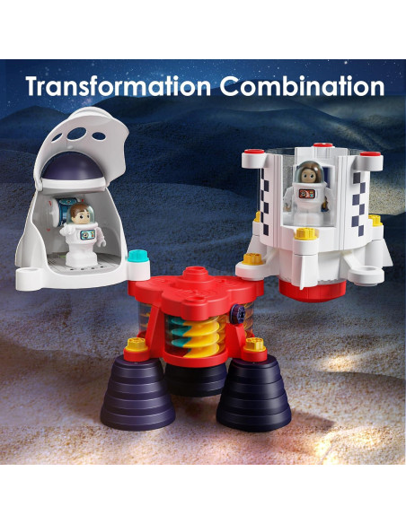 Juguete Cohete Espacial iPlay, iLearn 1.21 kg, STEM 3-8 años
