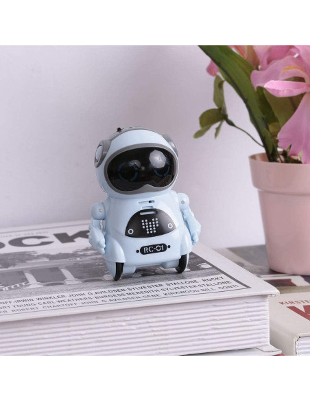Robot Mini Interactivo GoolRC Azul con Voz y Baile