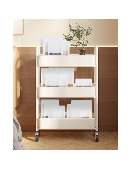 100 Bolsas Kraft Reutilizables Larzack 11.94x19.81 cm con Cierre