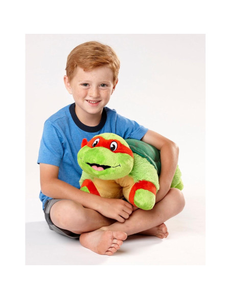 Pillow Pets Raphael Tortugas Ninja 40 cm Peluche Suave Pillow Pets Raphael Tortugas Ninja 40 cm Peluche Suave