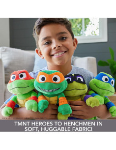 Muñeco de Peluche Leonardo TMNT Mattel 20 cm Suave 2