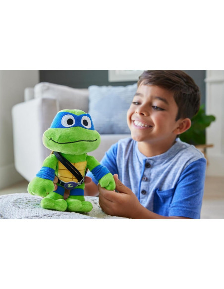 Muñeco de Peluche Leonardo TMNT Mattel 20 cm Suave